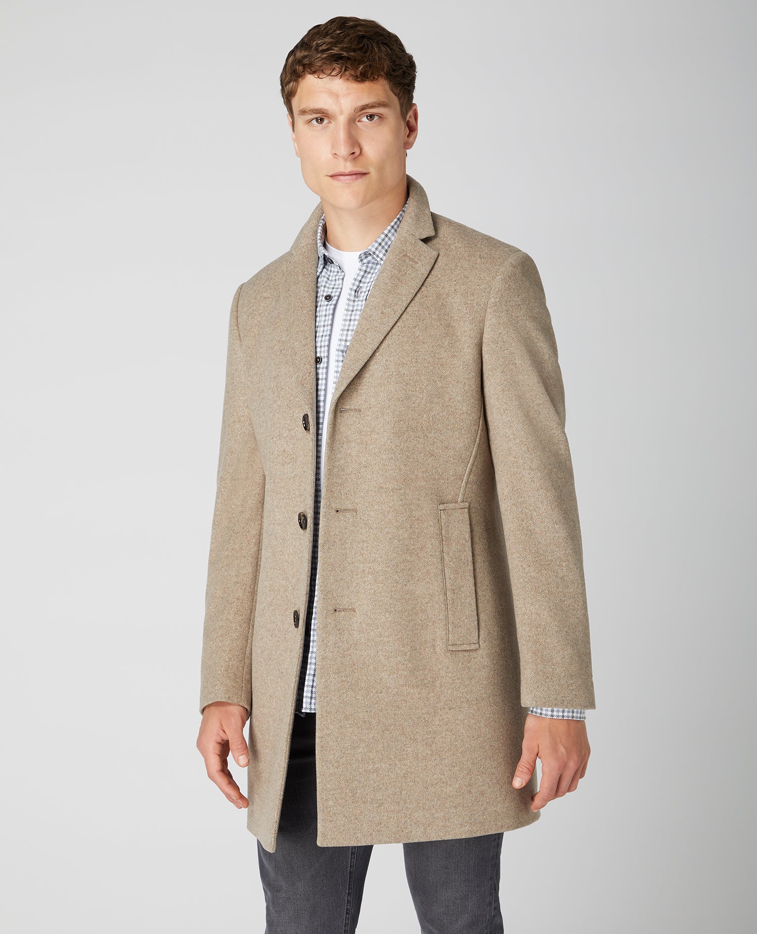 Mens luxury outlet overcoats