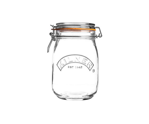 Clip Top Round Jar 1 Litre