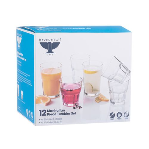 Manhattan 12piece Tumbler Set