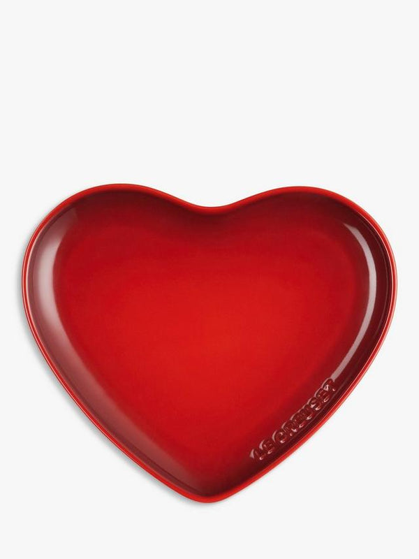 Heart Serving Platter 32cm - Cerise