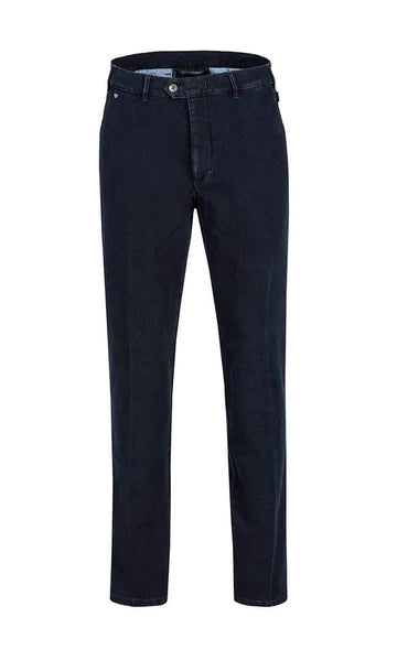 Montana Cotton Stretch Trouser - Stone