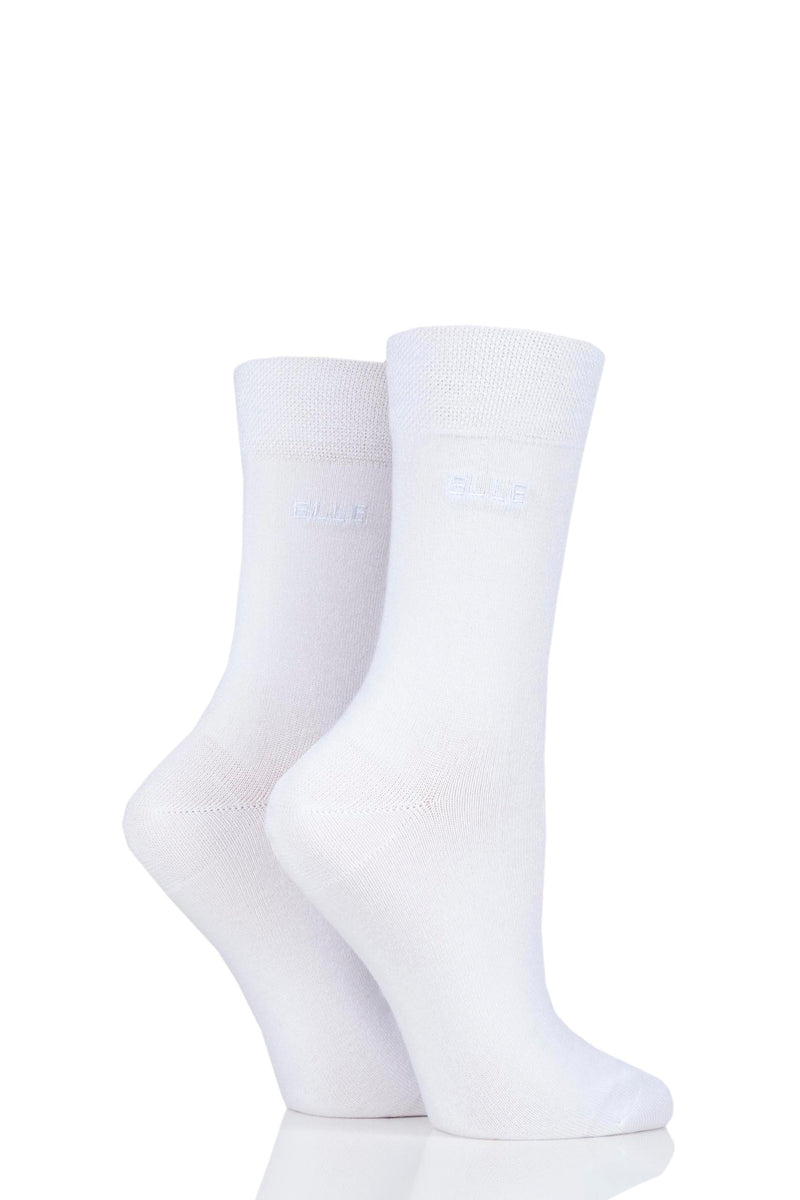 PURE NATURAL BAMBOO SOCKS - White