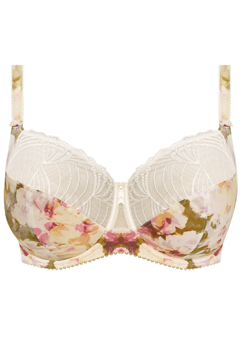 Adelle UW Side Support Bra - Vanilla Blossom