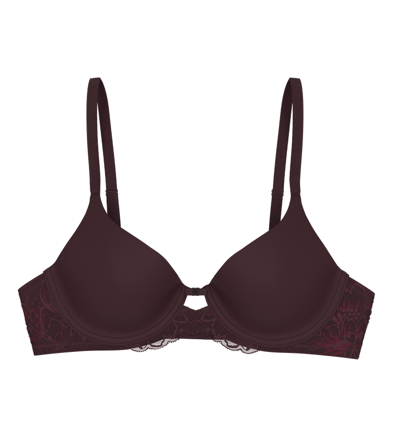 Amourette Charm Bra - Deep Burgundy