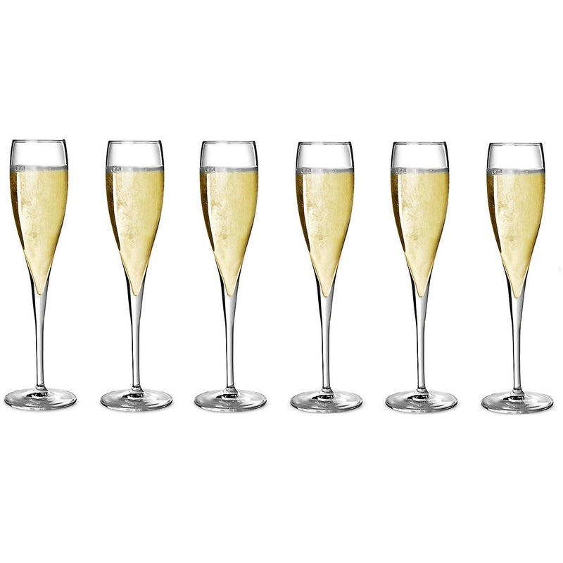 Set of 6 Vinoteque Flute Glasses 175ml