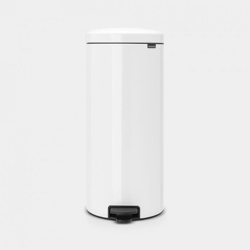 Newlcon Pedal Bin 30L - White