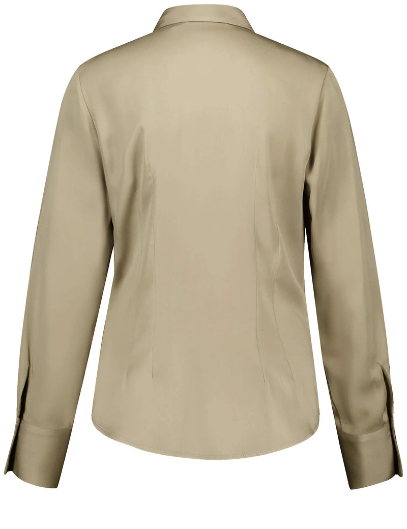 Diamonds & Jade Blouse - New Sage