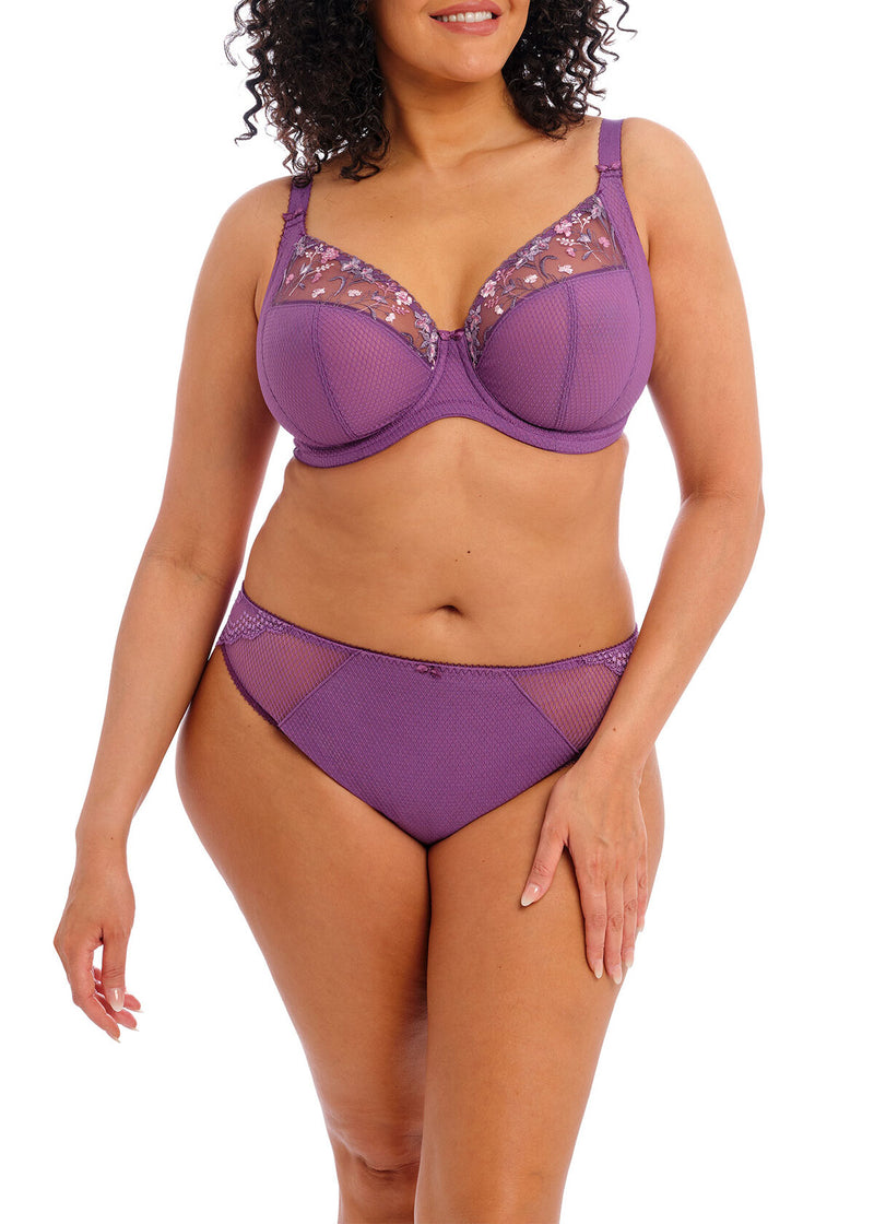 Charley Underwire Plunge Bra - Pansy