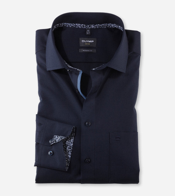 OLYMP Modern Fit Shirt - Cobalt