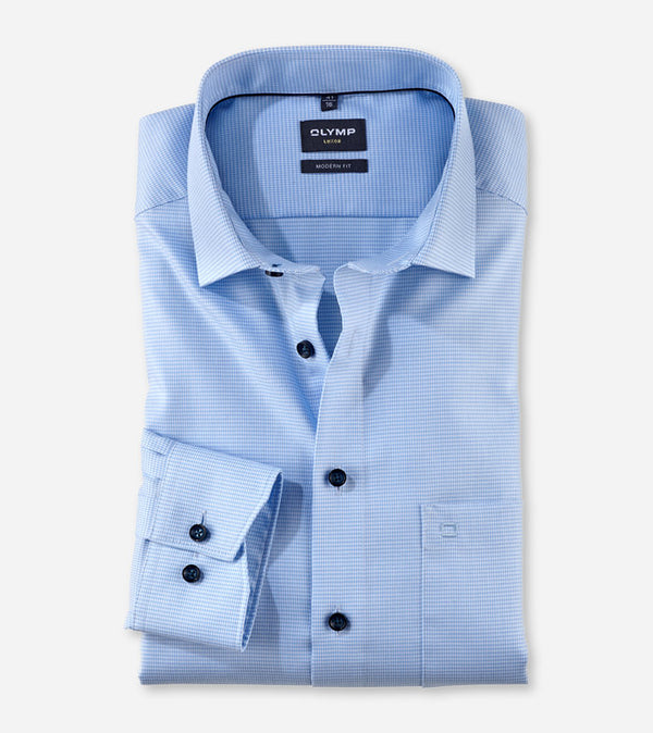 Modern Fit Shirt - Blue