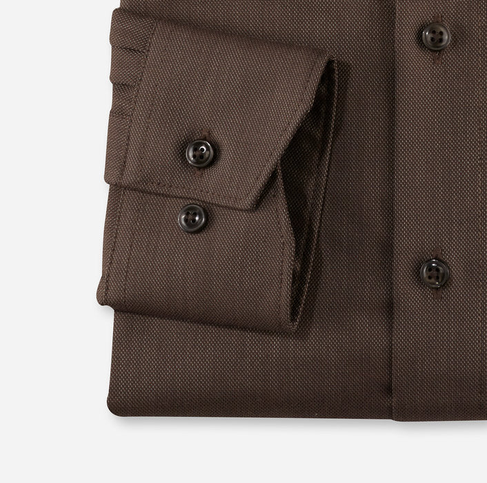 Modern Fit Shirt - Brown