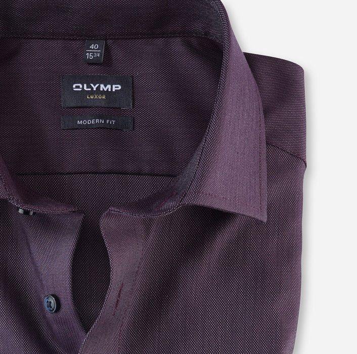 Modern Fit Shirt - Plum