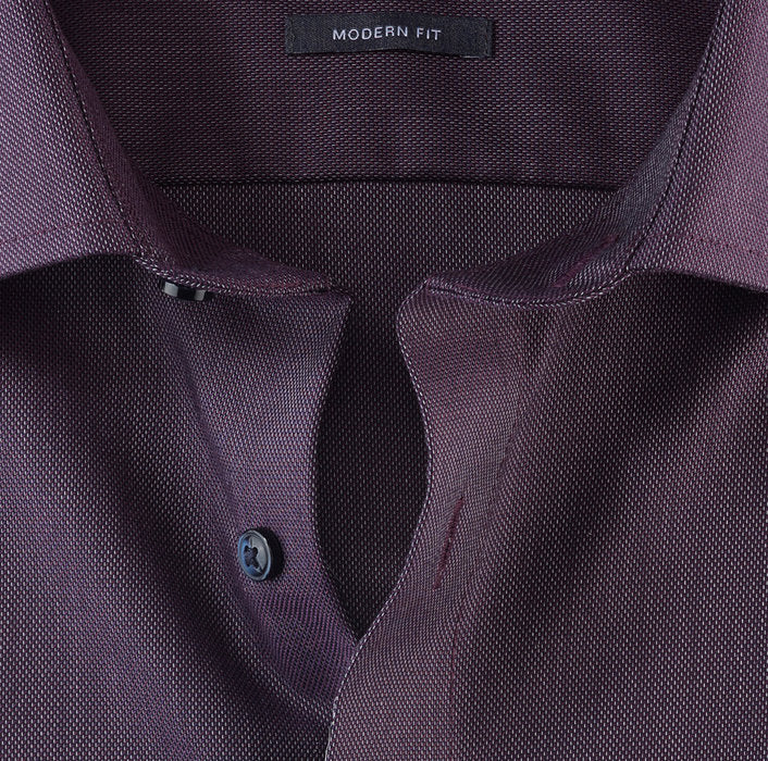 Modern Fit Shirt - Plum