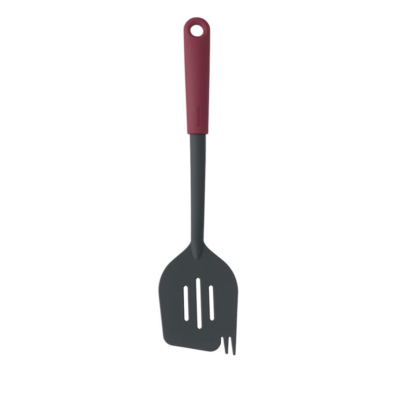 Tasty+ Spatula plus Fork - Aubergine Red