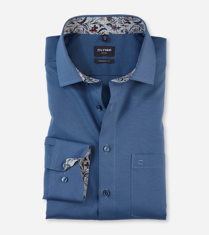 Modern Fit Shirt - Smoke Blue