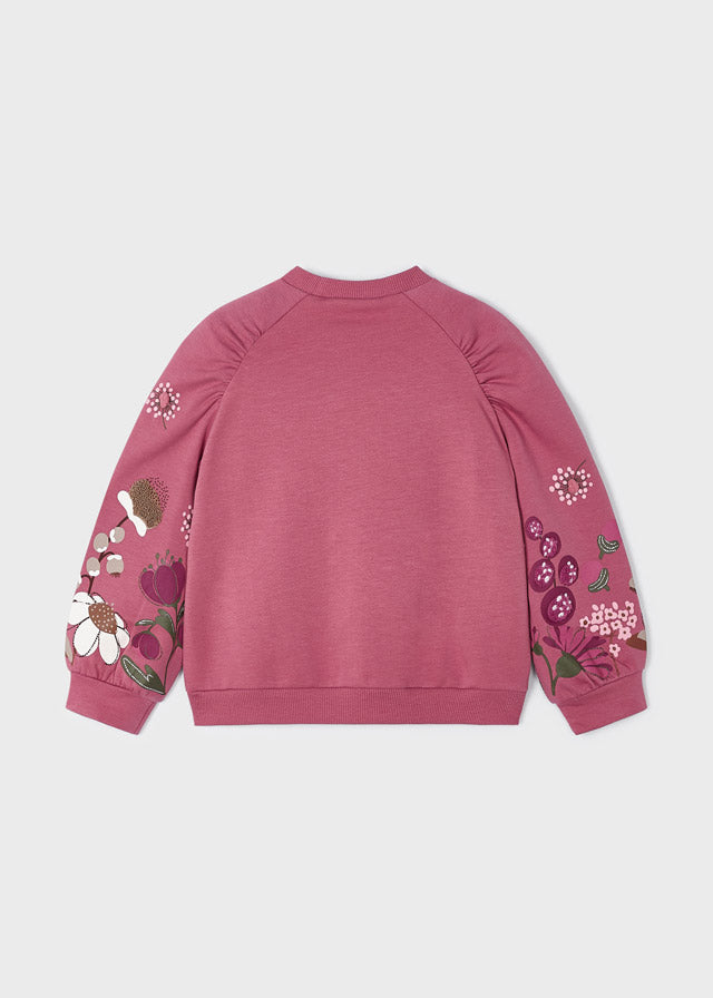 Embroidered Jumper - Orchid