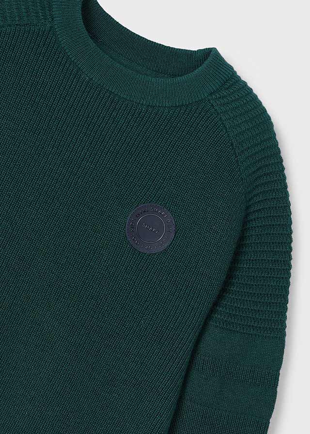 Round Neck Jumper - Apline Green