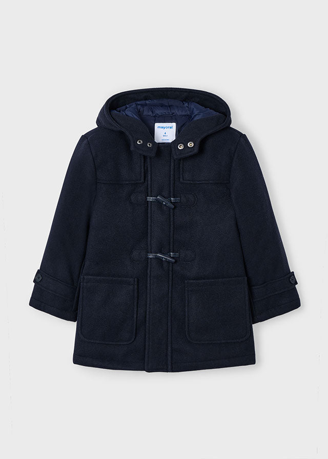 Duffle Trench Coat - Navy