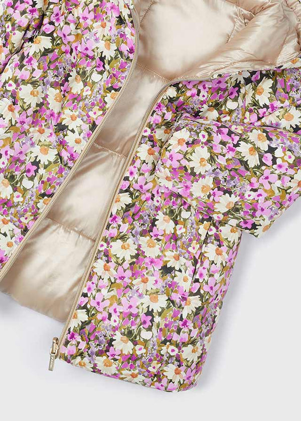 Reversible Floral Coat - Tapicoa