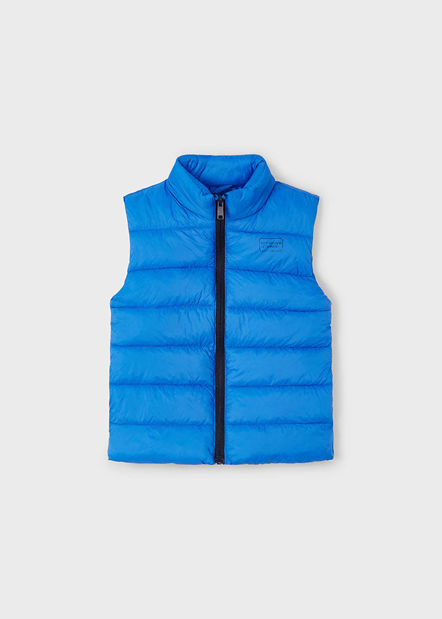 Gilet, T-Shirt & Jogs - Cerulean