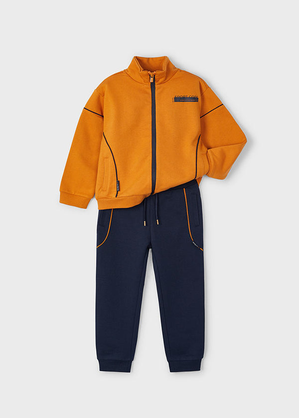 Zip Top & Jogs Tracksuit - Carrot