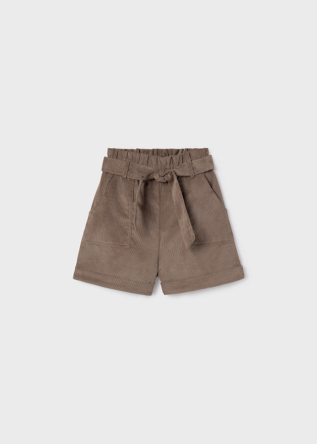 Cord Shorts - Mocha