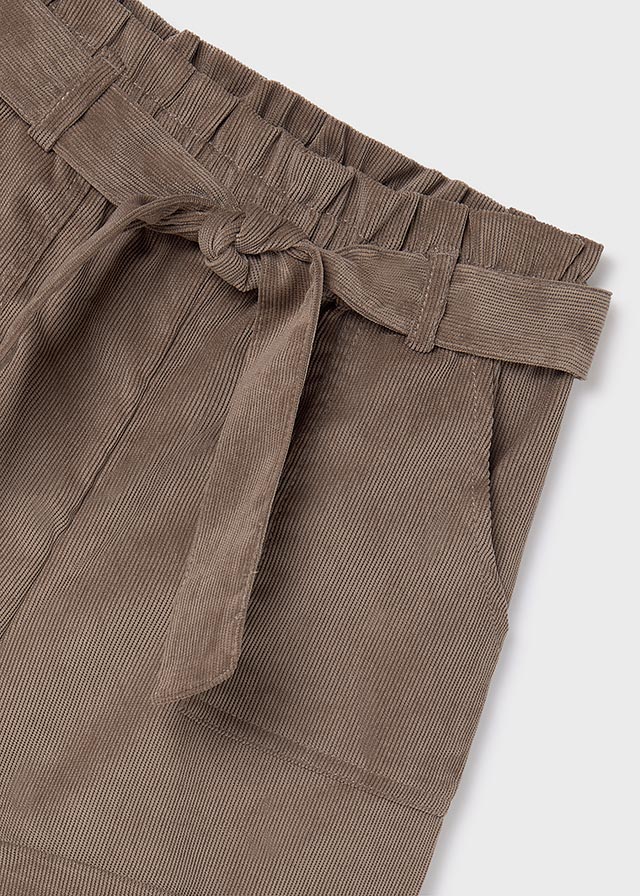 Cord Shorts - Mocha