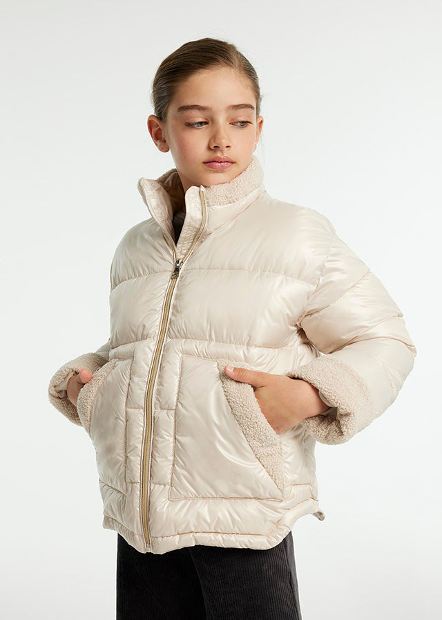 Padded Coat - Stone