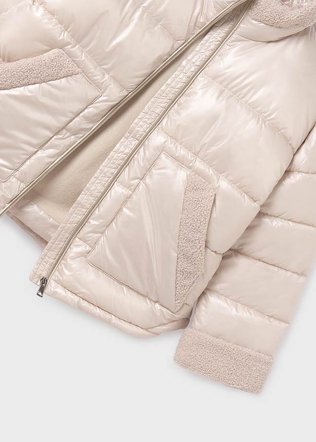 Padded Coat - Stone