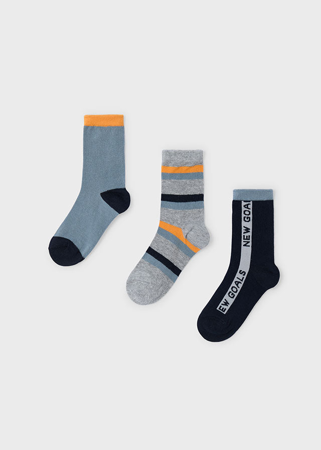 3 Pack Sock Set - Cloud