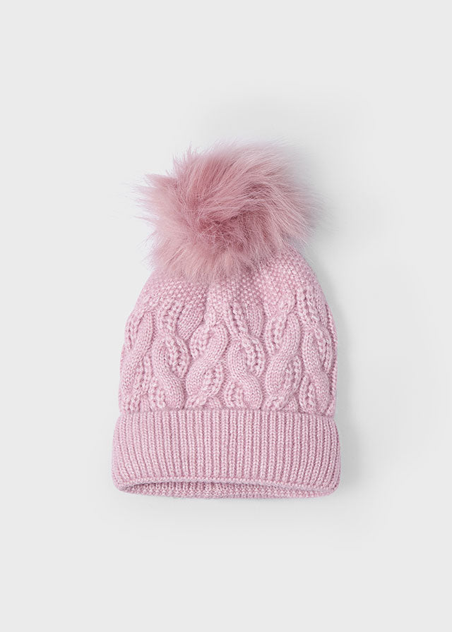 Knit Cap - Rose