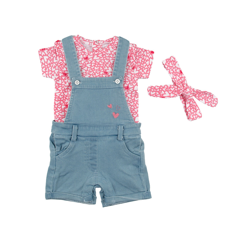 2 Piece & Headband - Pink