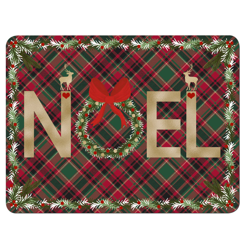 Noel Tartan Set of 6 Placemats