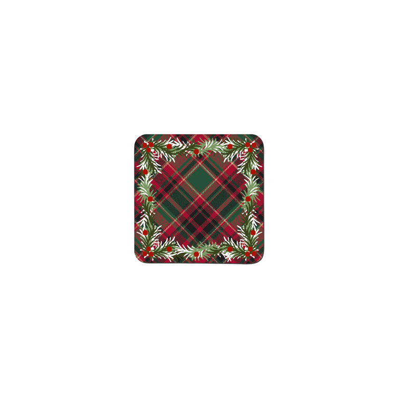 Noel Tartan Set of 6 Coasters