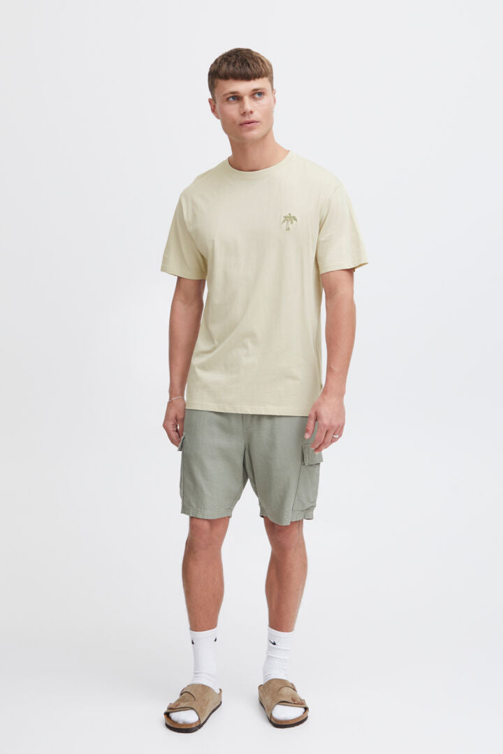 Ishan Short Sleeve T-Shirt - Oatmeal