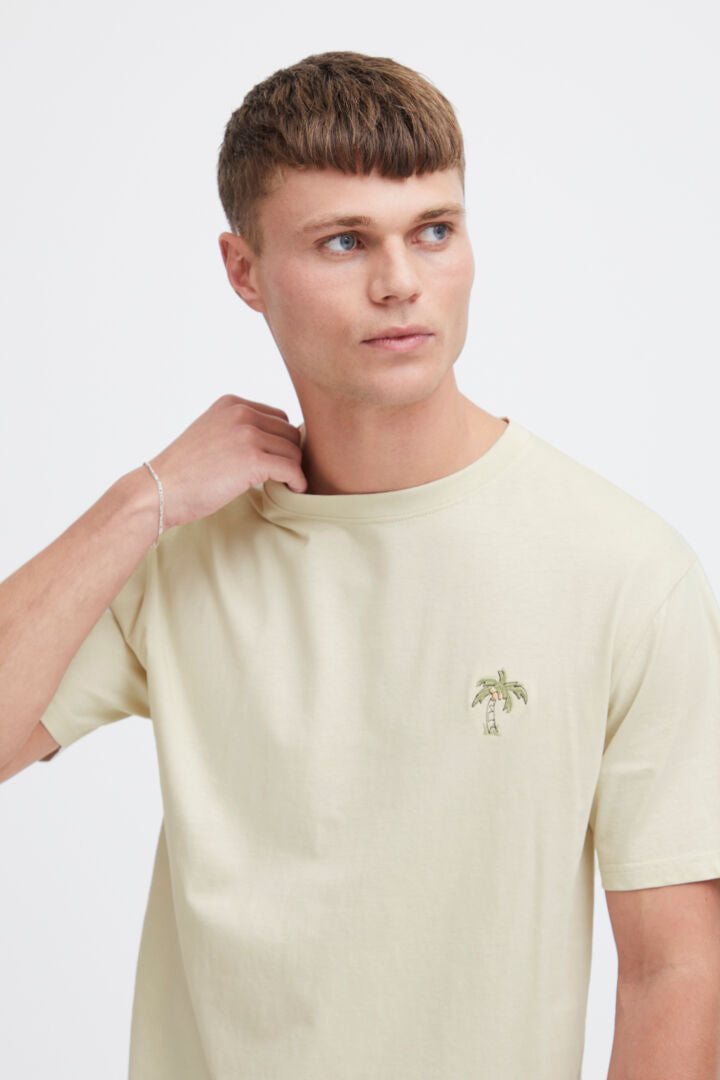 Ishan Short Sleeve T-Shirt - Oatmeal