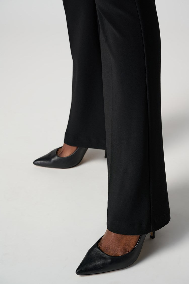 Classic Flared Trouser - Black