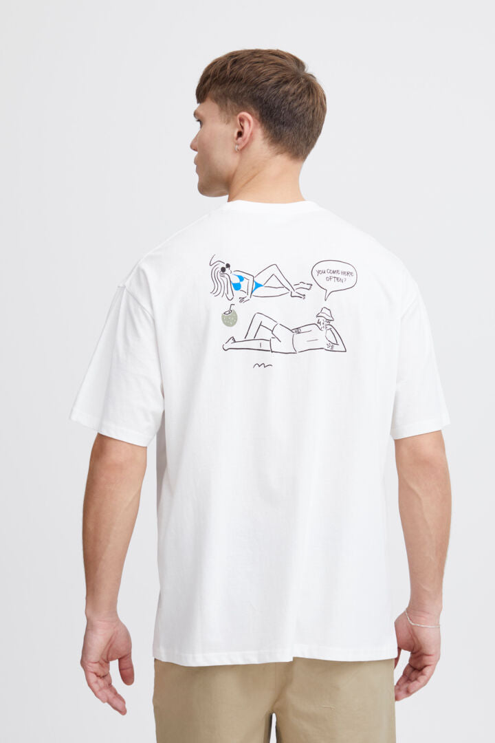 Ishan Short Sleeve T-Shirt - Off White