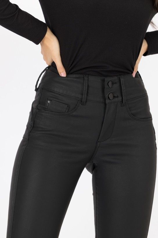 Double Up Jegging - Black