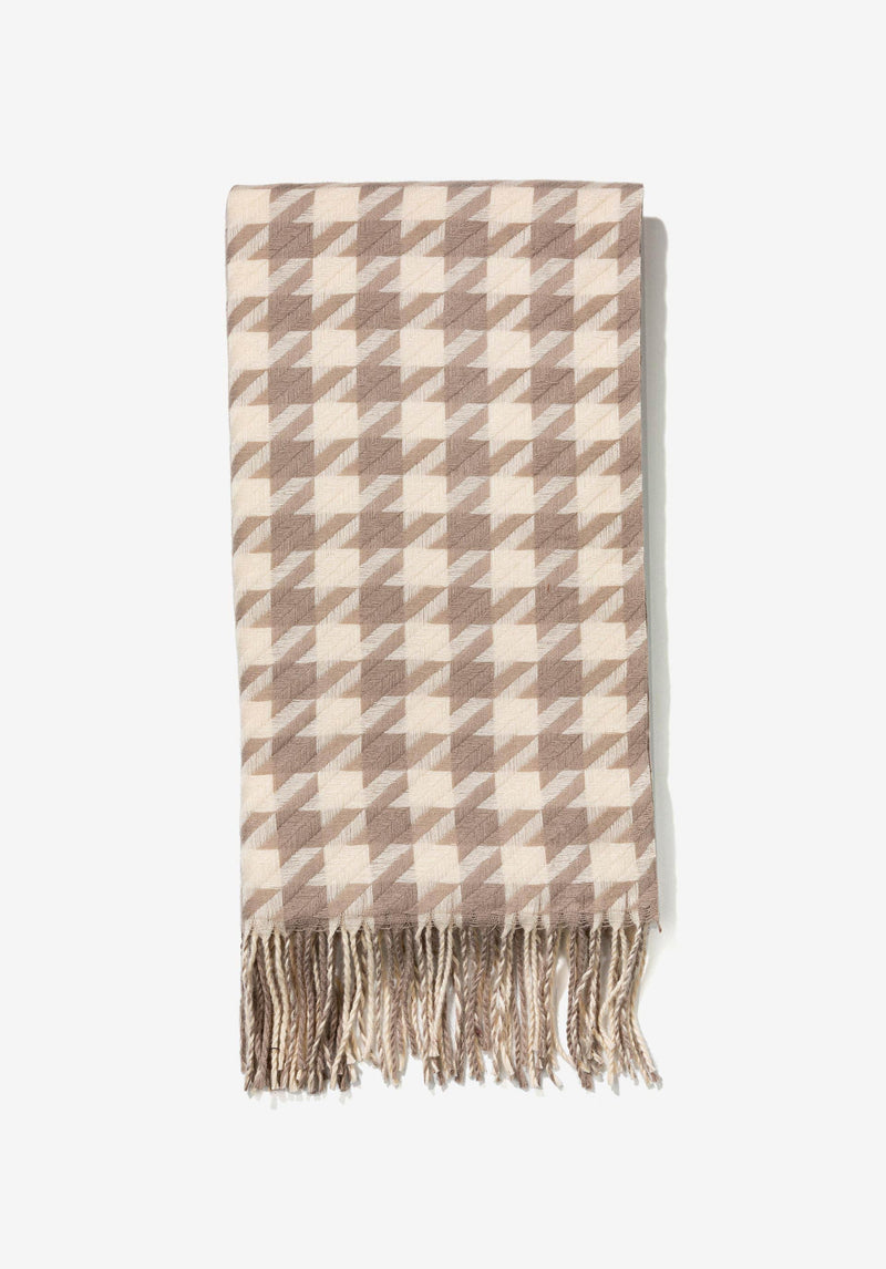 Wendy Knitted Scarf - Beige