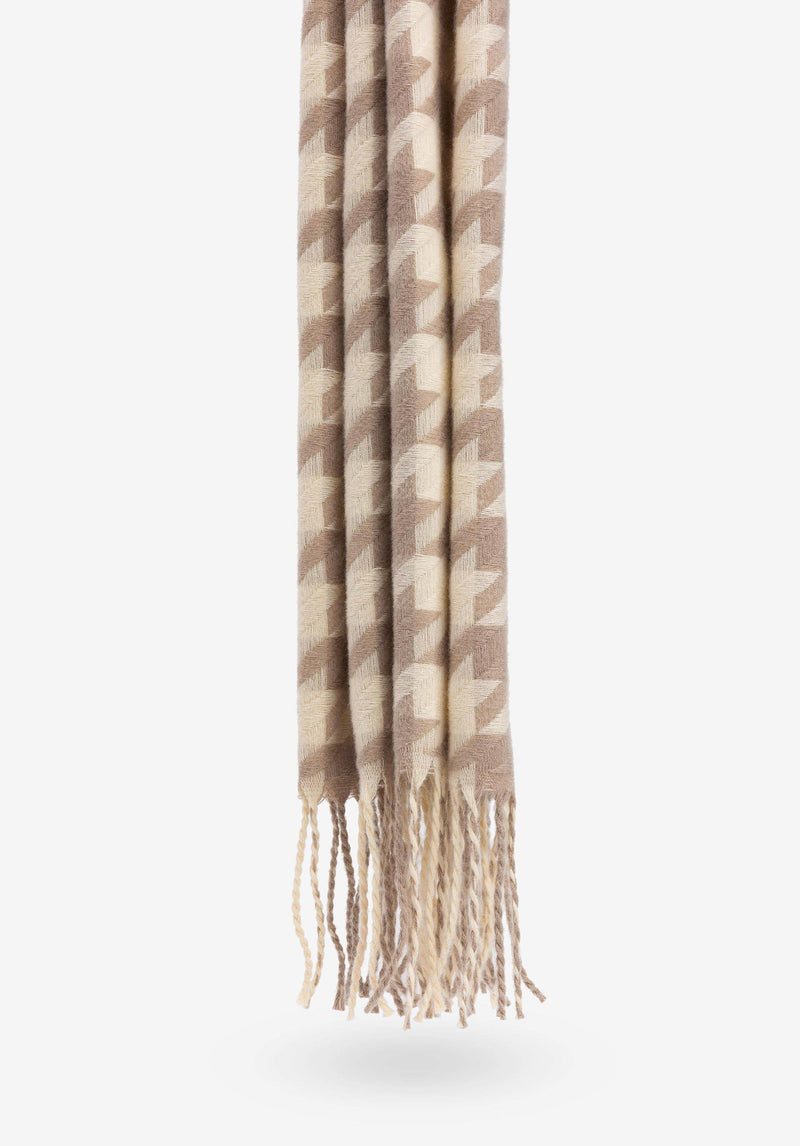 Wendy Knitted Scarf - Beige