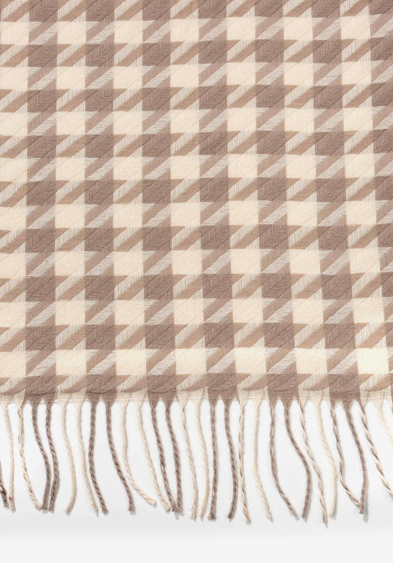 Wendy Knitted Scarf - Beige