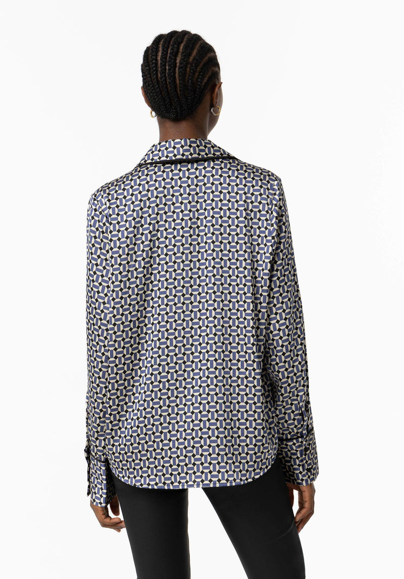 Chica Long Sleeve Shirt - True Navy