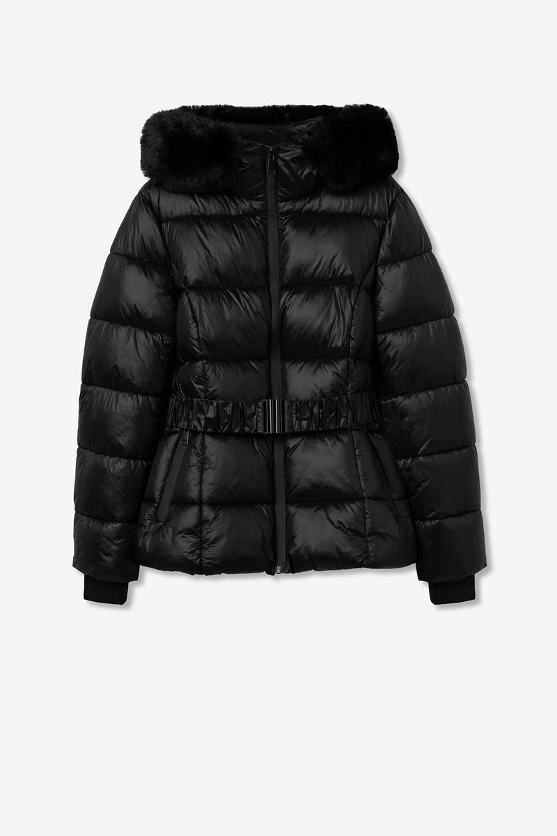 Plomo Padded Coat - Black