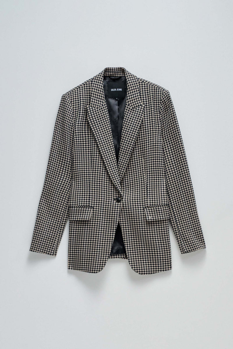 Tweed Blazer - Beige