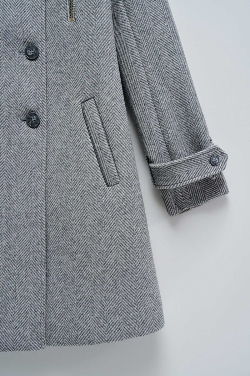 Duffle Coat - Medium Grey