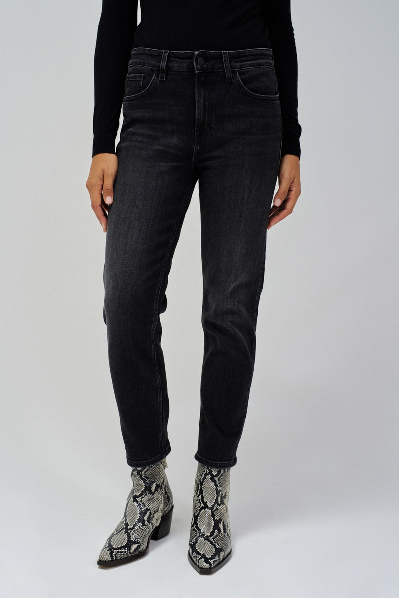 True Cropped Slim - Black