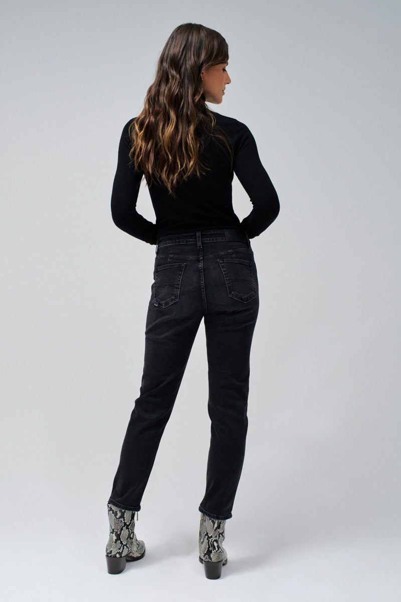 True Cropped Slim - Black