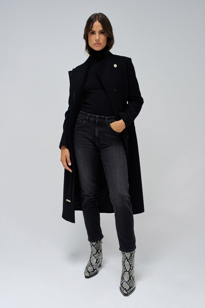 True Cropped Slim - Black