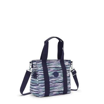 Asseni Mini Small Tote - Brushed Stripes